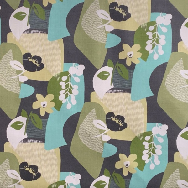 Exograph Extra Wide French Oilcloth in Grey
